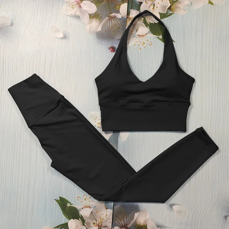 Estilloza Aura – Conjunto Fitness Feminino Elegante para Academia e Yoga