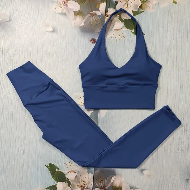 Estilloza Aura – Conjunto Fitness Feminino Elegante para Academia e Yoga