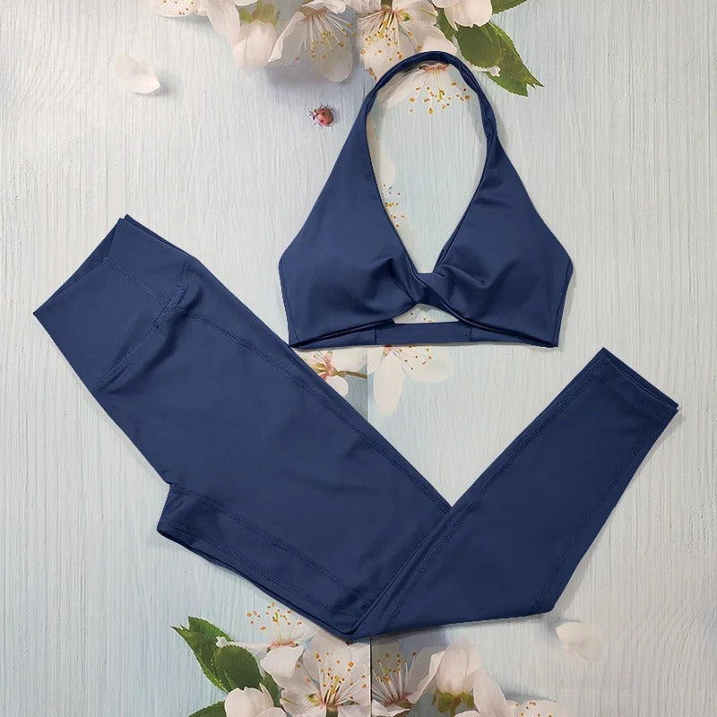 Estilloza Aura – Conjunto Fitness Feminino Elegante para Academia e Yoga